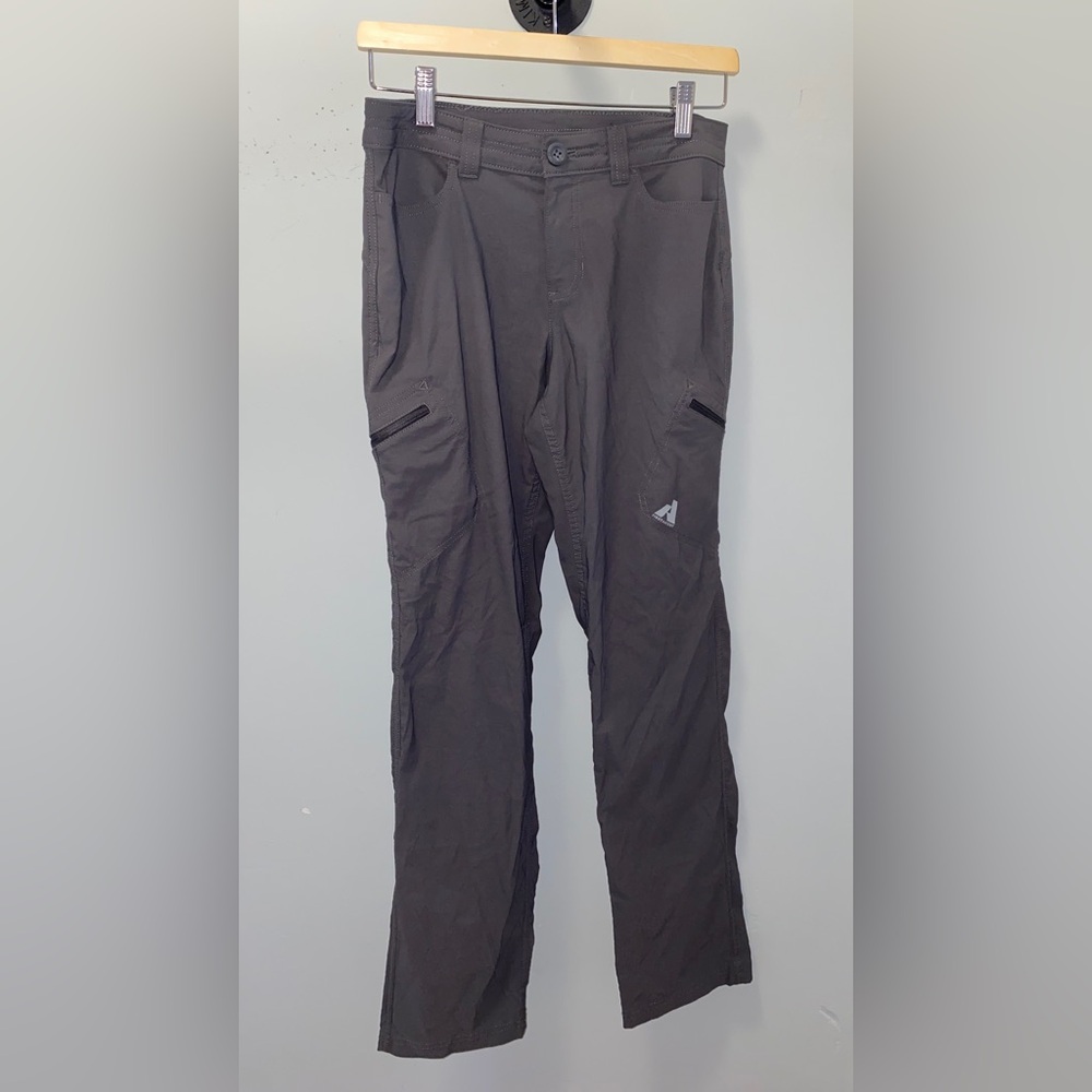 Eddie Bauer First Ascent Guide Pro Pants Women’s Size 4 Gray Hiking Outdoor